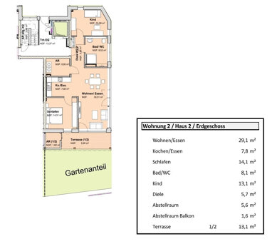 Apartment zur Miete 980 € 3,5 Zimmer 98,2 m² Erdgeschoss Am Haldenhang 1c Staufen Syrgenstein 89428