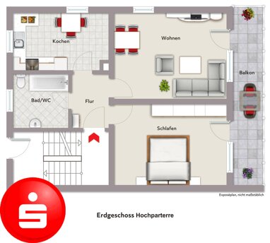 Wohnung zum Kauf 139.000 € 2 Zimmer 70 m² Bad Königshofen Bad Königshofen 97631