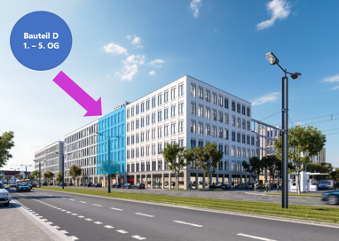 Bürogebäude zur Miete Provisionsfrei 1.910 m² Bürofläche teilbar ab 382 m² Ostendstraße 113 Mögeldorf Nürnberg 90482