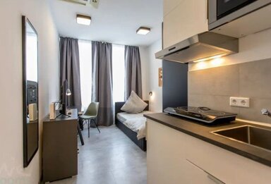 Studio zur Miete Wohnen auf Zeit 750 € 1 Zimmer 19 m² frei ab 15.02.2025 Taunusstraße 00 HH 2.OGli Bahnhofsviertel Frankfurt am Main 60329