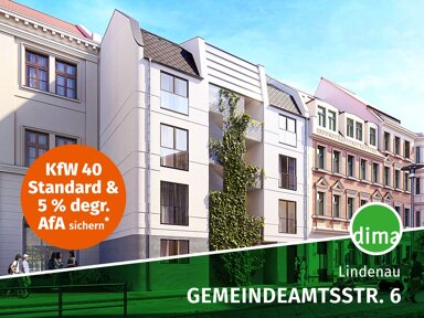 Wohnung zum Kauf 235.320 € 2 Zimmer 44,4 m² 2. Geschoss Gemeindeamtsstraße 6 Altlindenau Leipzig 04177