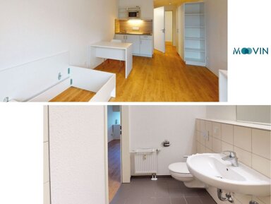 Studio zur Miete 670 € 1 Zimmer 24 m² 5. Geschoss frei ab 01.03.2025 Overbeckstraße 2 Neuehrenfeld Köln 50823