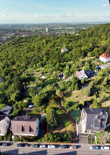 Grundstück zum Kauf Provisionsfrei 1.200.000 € 542 m² Grundstück Im Buchwald 47 Gablenberg Stuttgart 70186