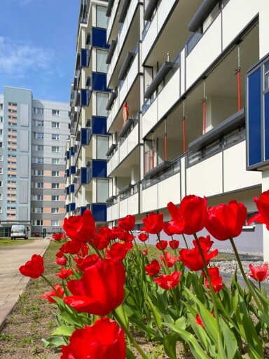 Wohnung zur Miete 342 € 2 Zimmer 50,3 m² 9. Geschoss Salvador-Allende-Straße 7 Neustädter Platz Magdeburg, 9. Etage links Mitte 39126