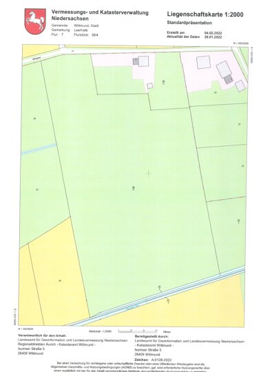 Land-/Forstwirtschaft zum Kauf 195.000 € 73.200 m² Grundstück Leerhafe Wittmund 26409