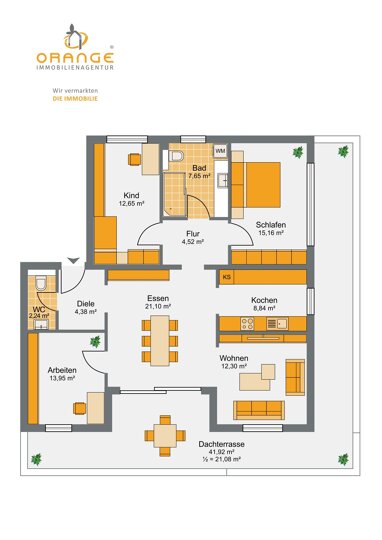 Penthouse zum Kauf Provisionsfrei 570.000 € 5,5 Zimmer 120,9 m² Berching Berching 92334
