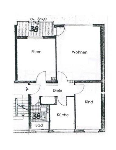 Wohnung zur Miete 650 € 3 Zimmer 70 m² 2. Geschoss Weidenstrr Statistischer Bezirk 24 Hamm 59071