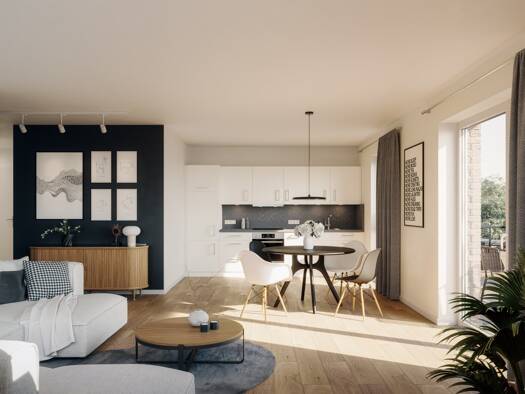 Wohnung zum Kauf - Erstbezug provisionsfrei als Kapitalanlage geeignet 261.700 € 2 Zimmer 67,8 m² teilbar ab 67,8 m² Kutenholz 27449