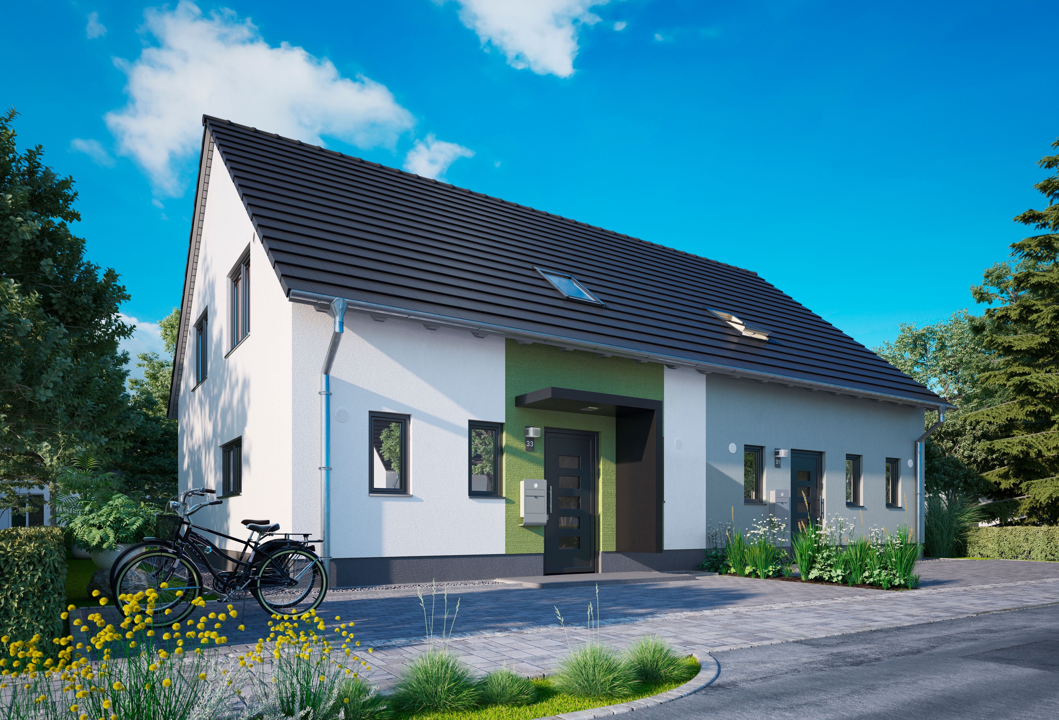 Doppelhaushälfte zum Kauf Provisionsfrei 466.415 € 4 Zimmer 128 m²<br/>Wohnfläche 300 m²<br/>Grundstück Westerhofen Stammham 85134