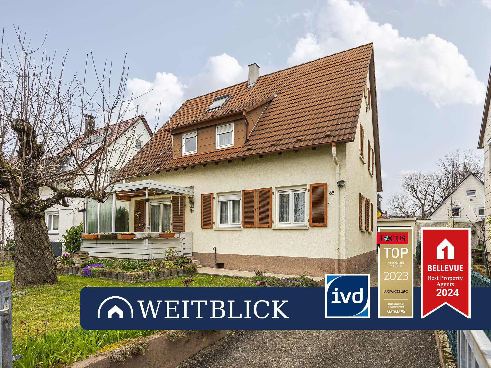 Mehrfamilienhaus zum Kauf 529.000 € 8 Zimmer 138,9 m² 448 m² Grundstück Ludwigsburg - Ost Ludwigsburg 71638