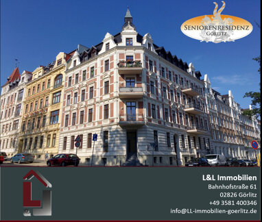 Wohnung zur Miete 375 € 2 Zimmer 46,8 m² 2. Geschoss Bahnhofstraße 60 Innenstadt Görlitz 02826