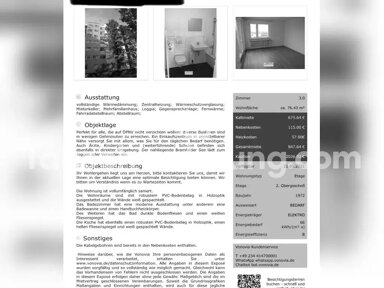 Wohnung zur Miete Tauschwohnung 675 € 3 Zimmer 76 m² 2. Geschoss Steilshoop Hamburg 22309