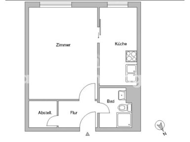 Wohnung zur Miete Tauschwohnung 208 € 1 Zimmer 34 m² Moabit Berlin 10178