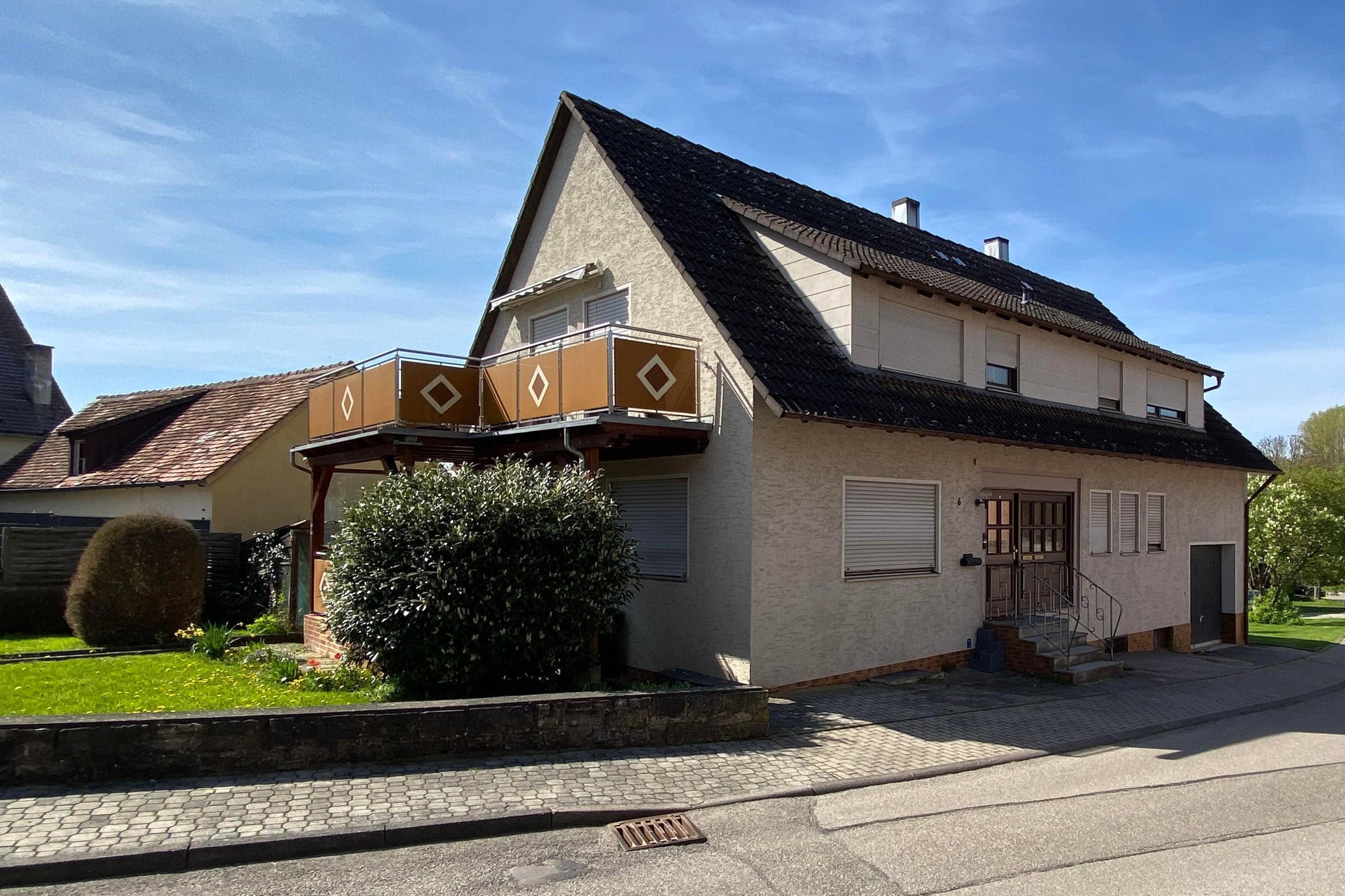 Mehrfamilienhaus zum Kauf 189.000 € 6 Zimmer 140 m²<br/>Wohnfläche 441 m²<br/>Grundstück Marktlustenau Kreßberg 74594