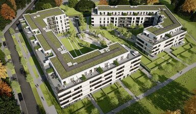 Wohnung zur Miete 750 € 2 Zimmer 48,4 m² 1. Geschoss frei ab sofort Susan-Sontag-Weg 1 An der Ludwigshöhe Darmstadt 64285