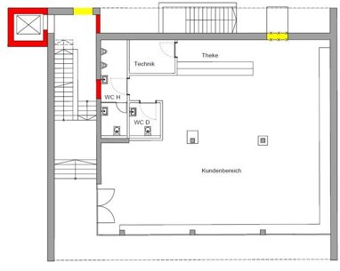 Laden zur Miete 3.400 € 2 Zimmer 142 m² Verkaufsfläche Stadtamhof Regensburg 93059