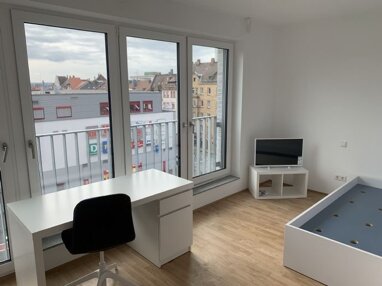 Apartment zur Miete 550 € 1 Zimmer 27 m² 5. Geschoss Fürther Straße 188 Muggenhof Nürnberg 90429