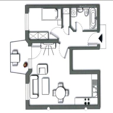Wohnung zum Kauf 235.000 € 1,5 Zimmer 46,9 m² 1. Geschoss Französisch Buchholz Berlin 13127
