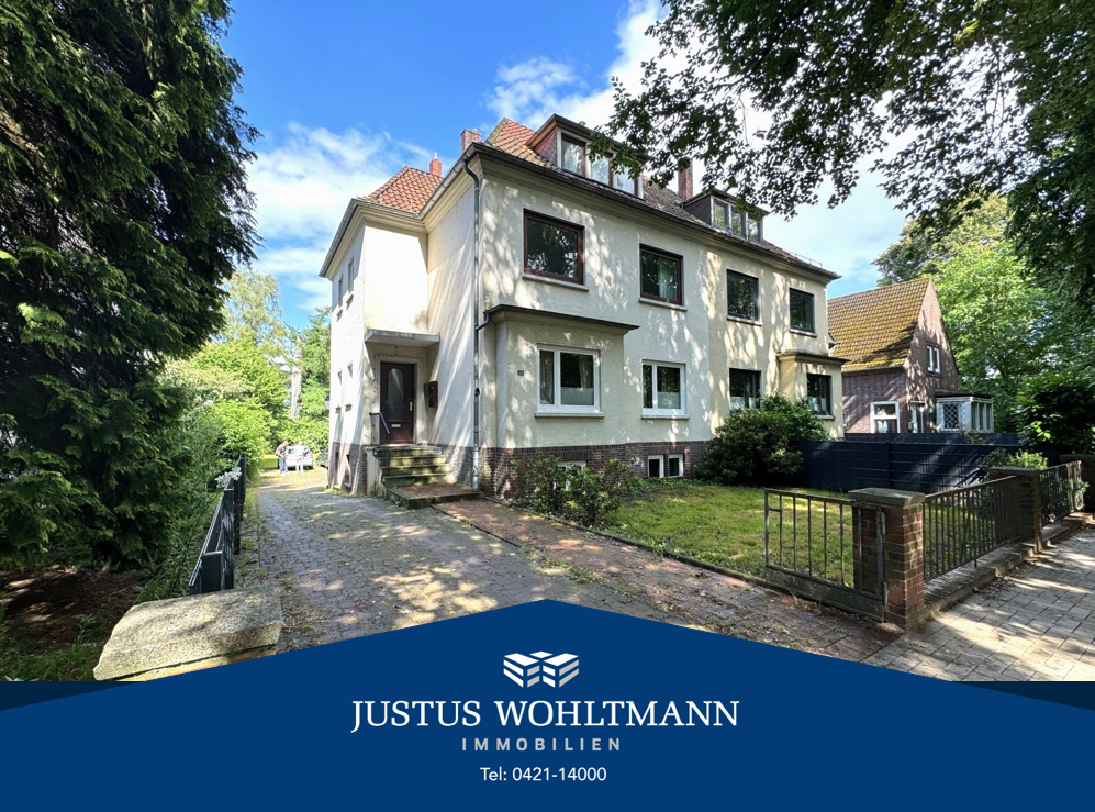 Mehrfamilienhaus zum Kauf 515.000 € 9 Zimmer 200 m²<br/>Wohnfläche 628 m²<br/>Grundstück Gartenstadt Süd Bremen 28201