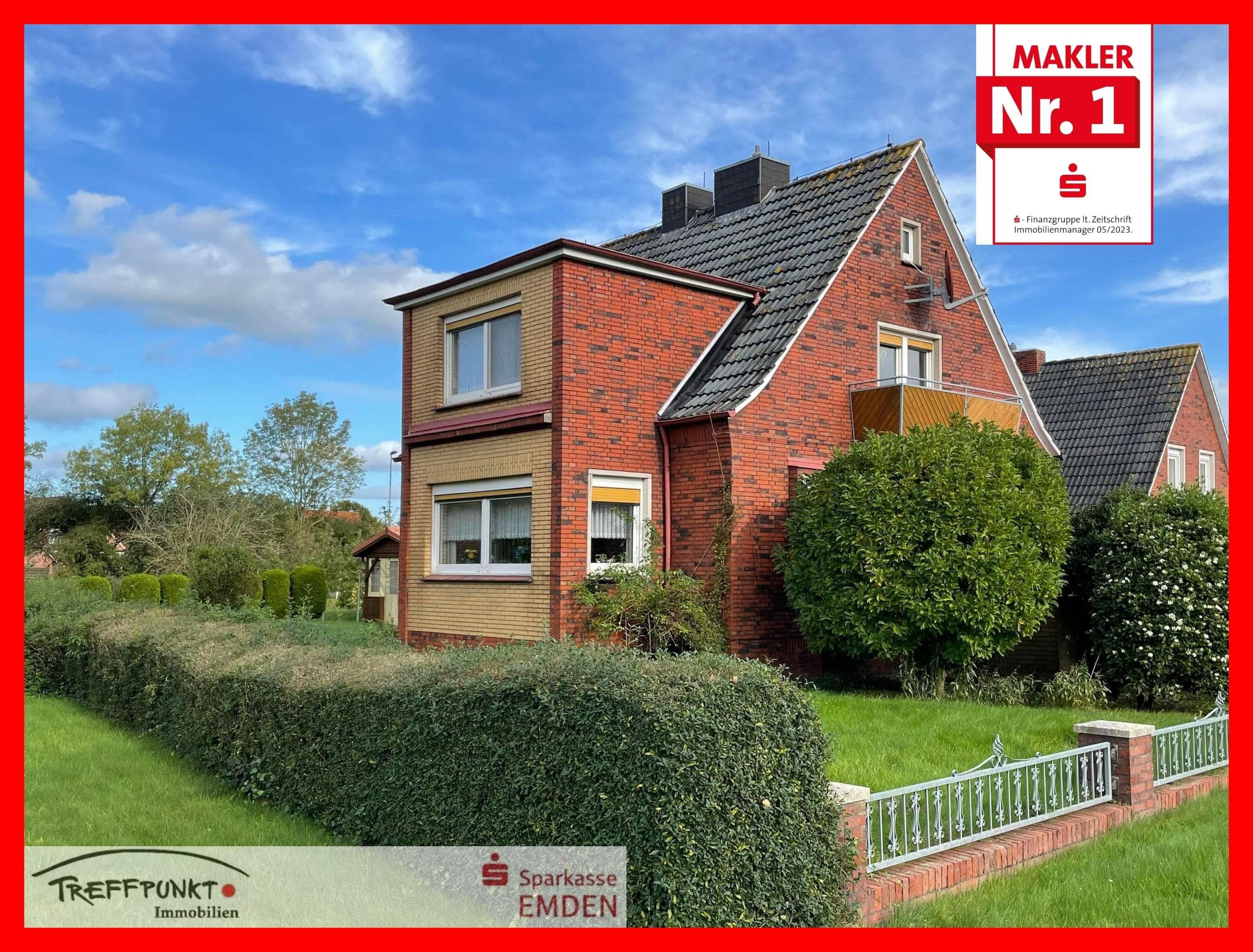 Einfamilienhaus zum Kauf 195.000 € 5 Zimmer 98,9 m² 711 m² Grundstück Petkum Emden 26725