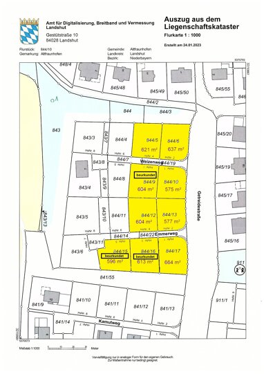 Grundstück zum Kauf 89.075,23 € 575 m² Grundstück Untersteppach Altfraunhofen 84169