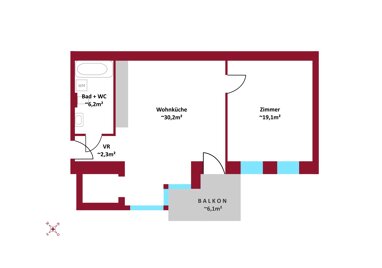 Wohnung zum Kauf 398.600 € 2 Zimmer 57,8 m² Wien 1160