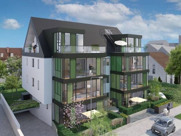 Wohnung zum Kauf - Neubau provisionsfrei 799.800 € 4 Zimmer 105,9 m² EG Oberrad Frankfurt am Main 60599