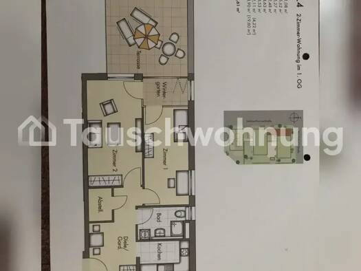 Wohnung zur Miete Tauschwohnung 800 € 2 Zimmer 65 m² 2. Geschoss St. Georgen Freiburg im Breisgau 79111