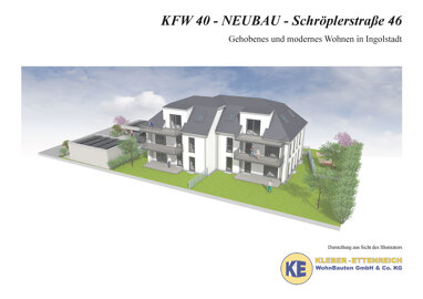 Wohnung zum Kauf 538.000 € 4 Zimmer 85 m² 1. Geschoss Schröplerstraße 46 - Whg. 3 Kothau Ingolstadt 85053
