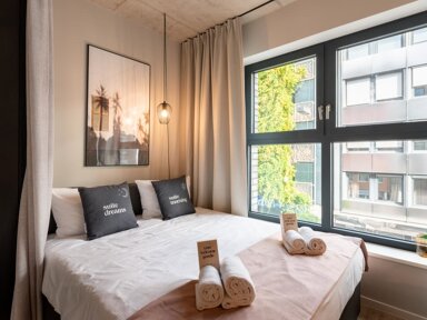 Wohnung zur Miete Wohnen auf Zeit 2.982 € 1 Zimmer 26 m² frei ab sofort Stresemannstraße Stadtmitte Düsseldorf 40210