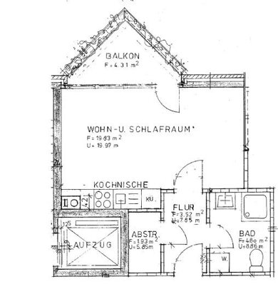 Studio zur Miete 240 € 1 Zimmer 30 m² 2. Geschoss frei ab sofort Lange Str. 10 Sulingen Sulingen 27232