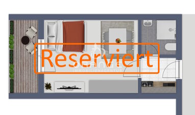 Apartment zum Kauf 98.000 € 1 Zimmer 23 m² Haidenhof Nord Passau 94032