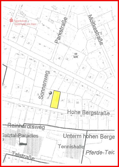 Grundstück zum Kauf 34.900 € 708 m² Grundstück Bad Sachsa Bad Sachsa 37441