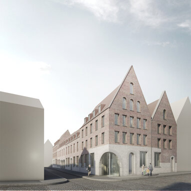 Wohnung zur Miete 654 € 2 Zimmer 43,6 m² 3. Geschoss Innenstadt Lübeck 23552