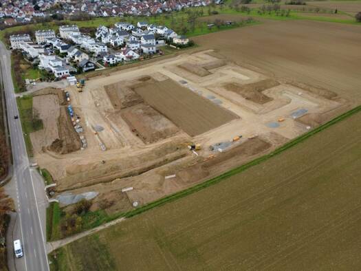 Grundstück zum Kauf provisionsfrei 166.500 € 222 m² Grundstück Neubaugebiet "Birkenfeld" Kleinsachsenheim Sachsenheim 74343