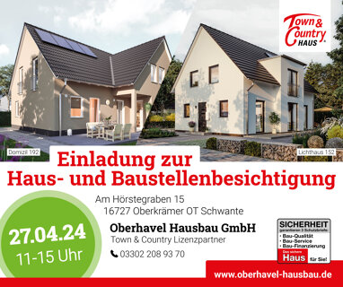 Einfamilienhaus zum Kauf Provisionsfrei 488.000 € 6 Zimmer 152 m² 795 m² Grundstück Am Hörstegraben 15 Schwante Oberkrämer 16727