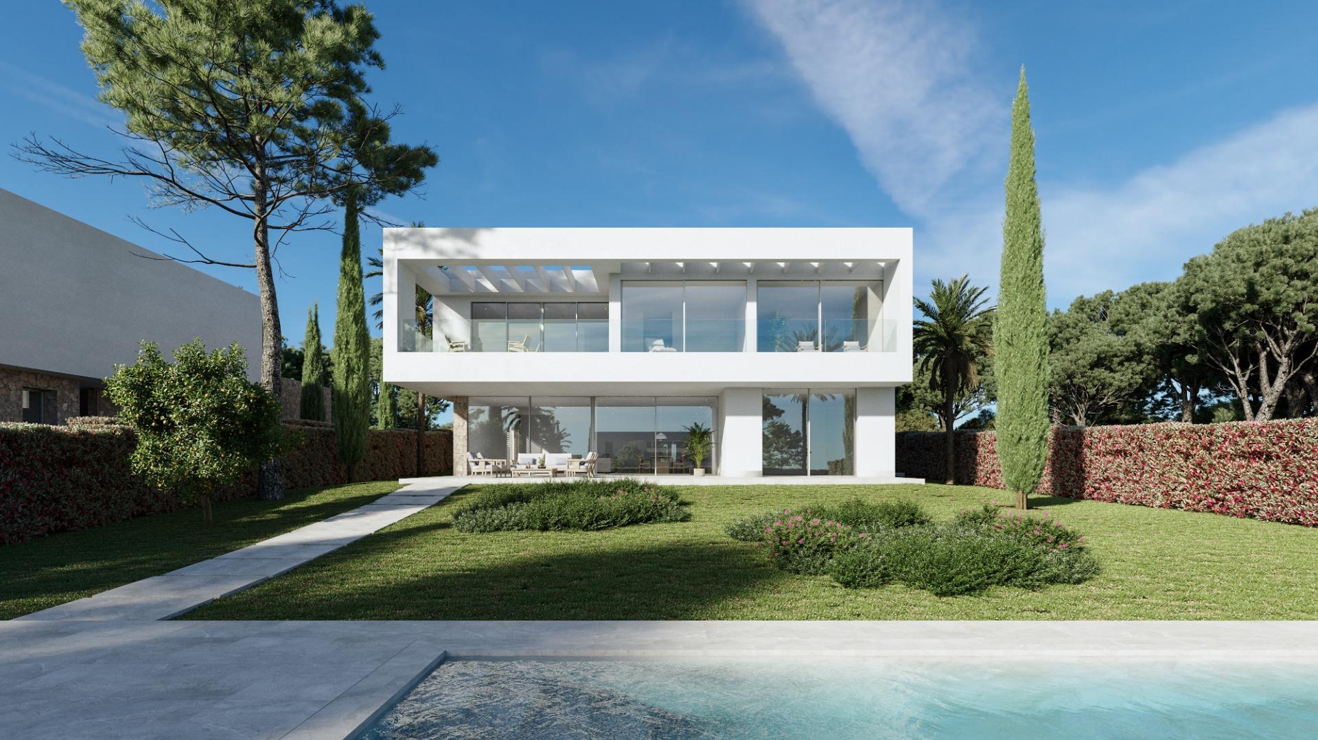 Villa zum Kauf provisionsfrei 4.100.000 € 10 Zimmer 590 m²<br/>Wohnfläche 1.391 m²<br/>Grundstück Carrer Costa de Calvià 3 Sol de Mallorca 07181