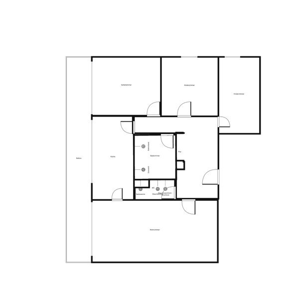 Wohnung zur Miete 900,45 € 4 Zimmer 100,1 m² 6. Geschoss Holbeinstr. 11 Leutkirch Leutkirch 88299