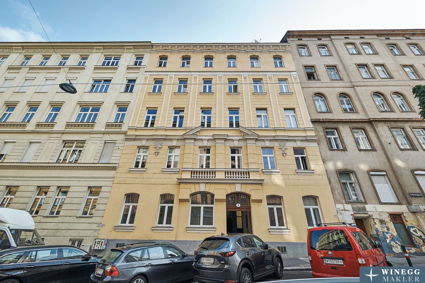 Wohnung zum Kauf 180.000 € 2 Zimmer 45,4 m²<br/>Wohnfläche 1. Stock<br/>Geschoss Zentagasse Wien 1050