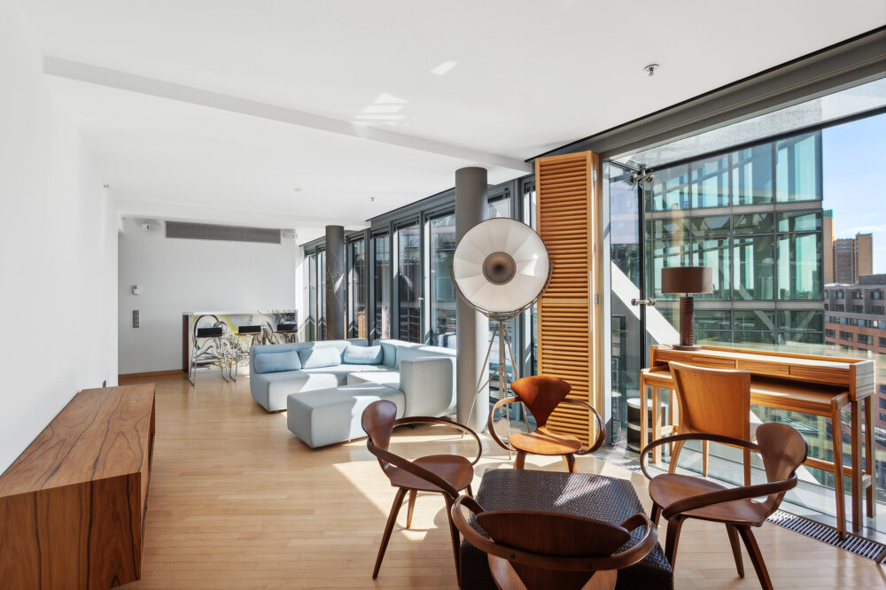 Penthouse zum Kauf 748.000 € 2 Zimmer 74,6 m²<br/>Wohnfläche 11. Stock<br/>Geschoss Tiergarten Berlin 10785