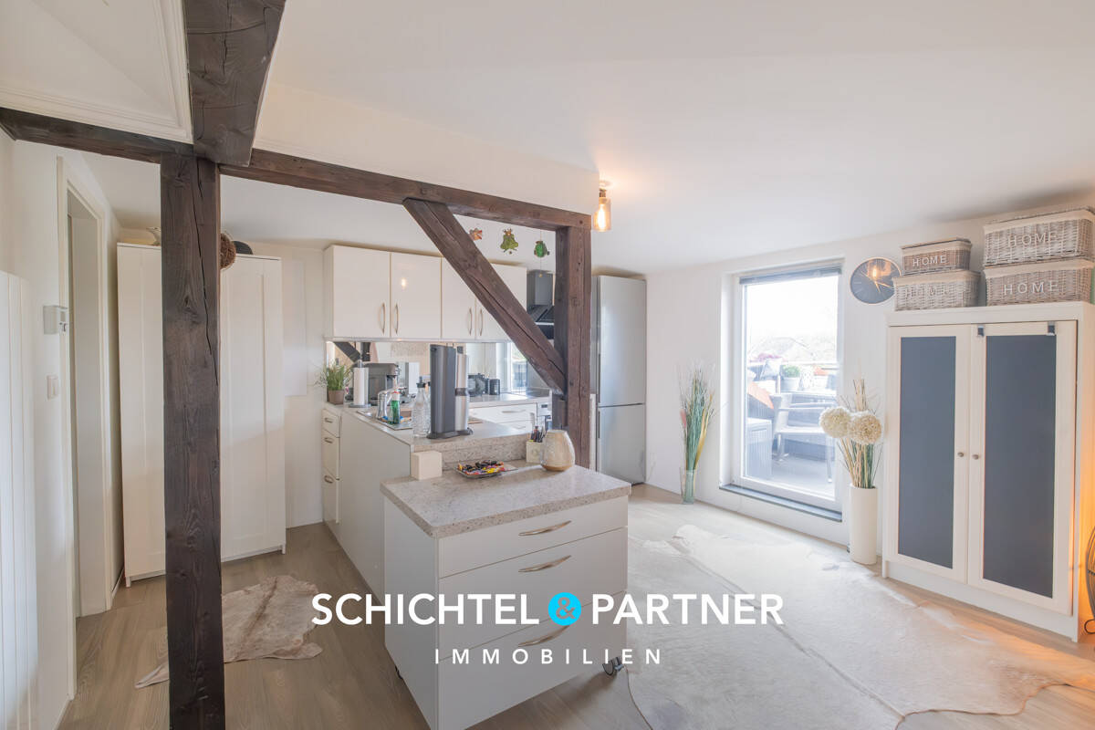 Hastedt | Helle Dachgeschoss-Wohnung mit 2 Terrassen in absoluter Top-Lage