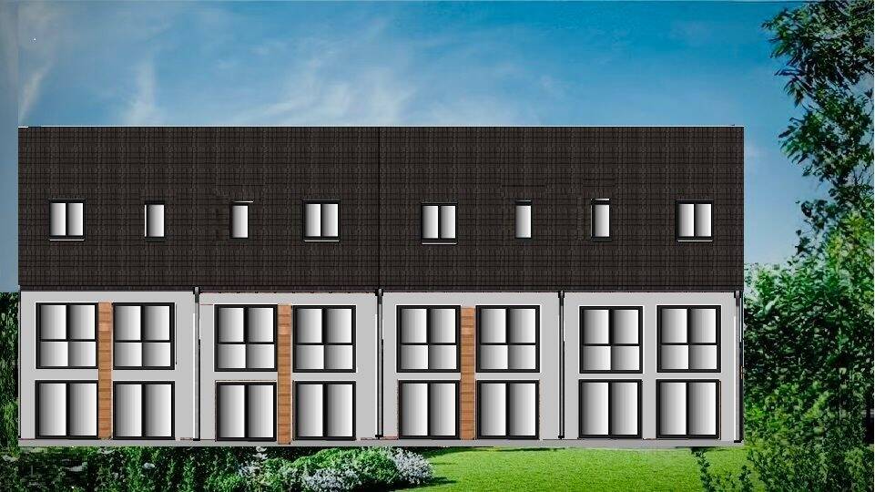 Neubau Reihenendhaus im Naturpark Steinhuder Meer