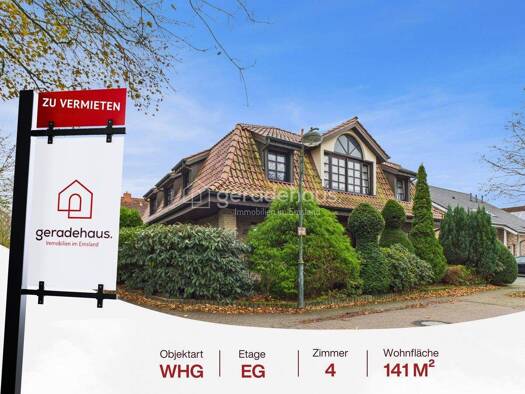 Wohnung zur Miete 1.150 € 4 Zimmer 141 m² Laxten Lingen (Ems) 49809