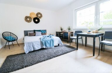 Wohnung zur Miete Wohnen auf Zeit 1.040 € 1 Zimmer 33 m² frei ab sofort Lindenhof - West Mannheim 68163