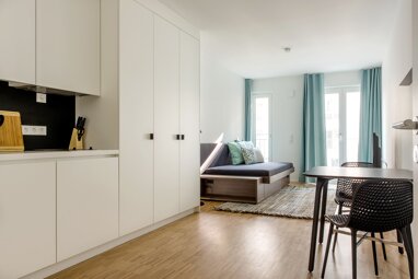 Wohnung zur Miete 1.220 € 1 Zimmer 38,2 m² Erdgeschoss Leopoldstraße 204 Neufreimann München 80804