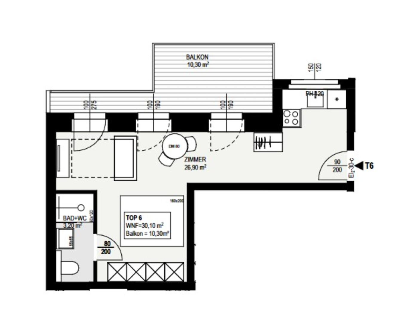 Wohnung zum Kauf 189.000 € 1 Zimmer 30,1 m² Wien 1100