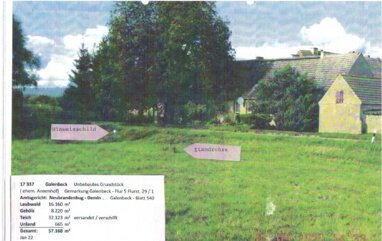 Freizeitgrundstück zum Kauf 130.000 € 57.168 m² Grundstück Kotelow Galenbeck 17099