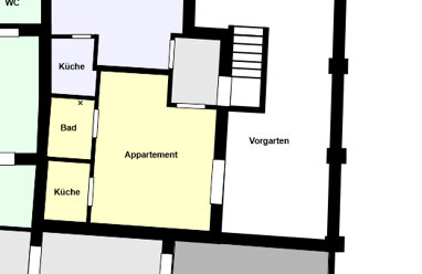Apartment zur Miete 420 € 1 Zimmer 29 m² Erdgeschoss Laudahnstr.1 Lindenthal Köln 50937