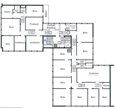 Bürofläche zur Miete 20 € 467 m² Bürofläche Friedrichstadt Düsseldorf 40215