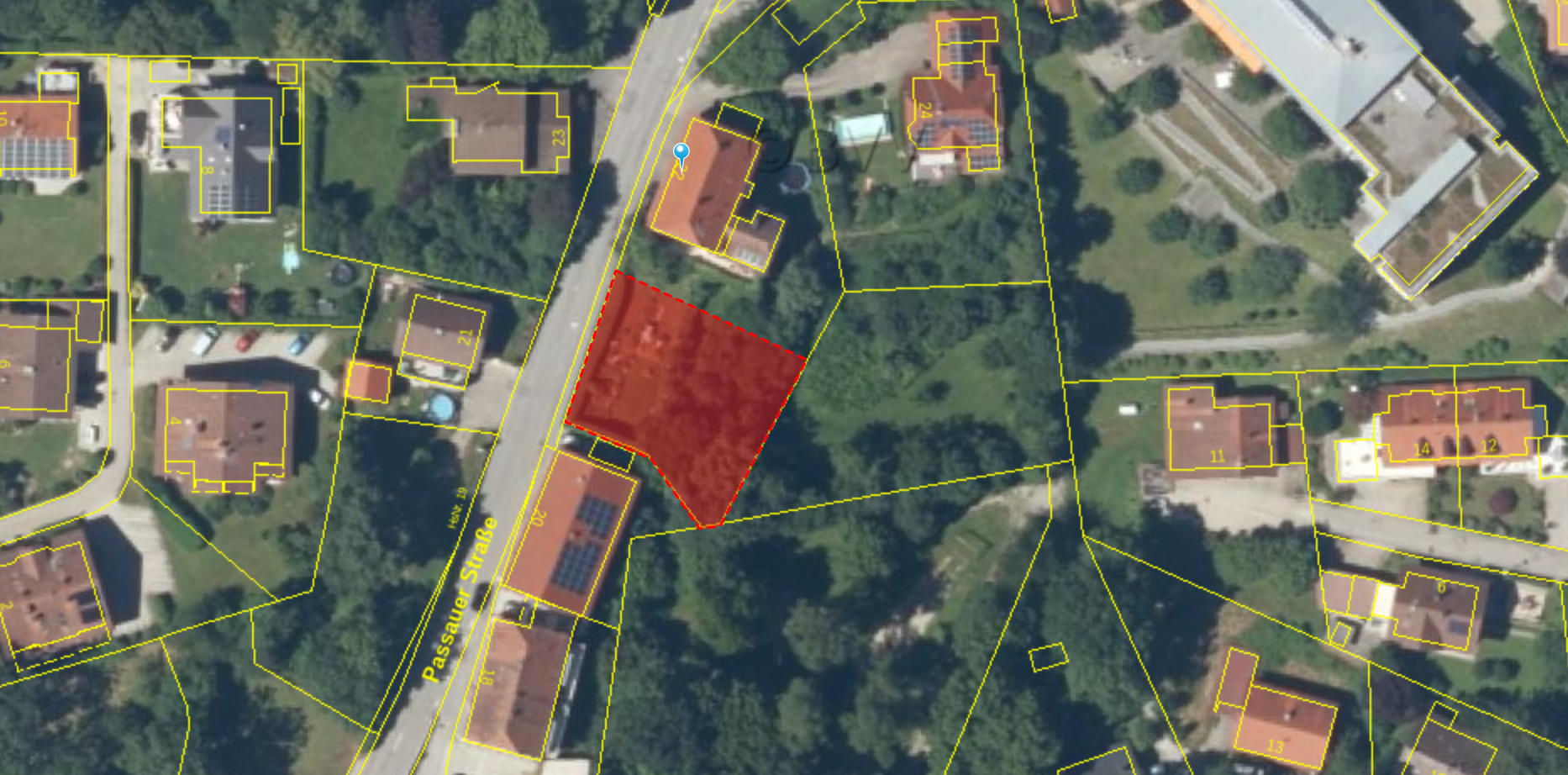 Grundstück zum Kauf 145.000 € 700 m²<br/>Grundstück Passauer Straße 22 Griesbach Bad Griesbach i.Rottal 94086